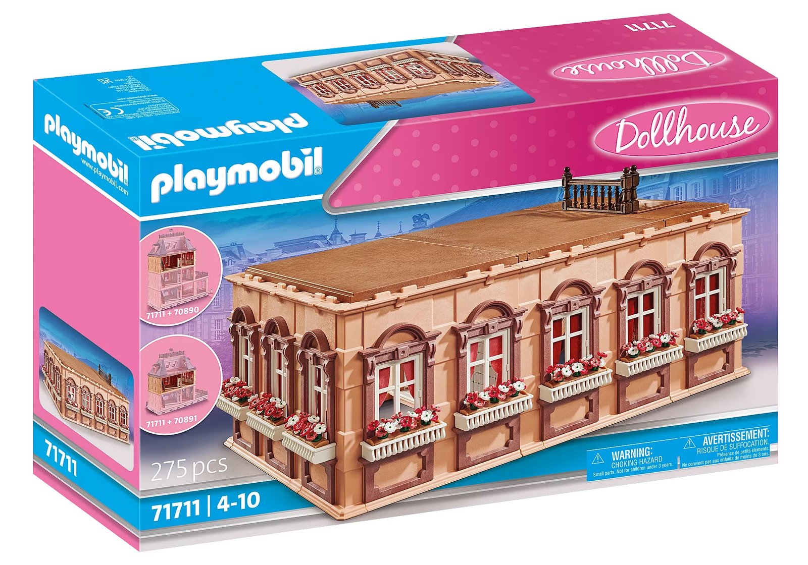 Playmobil 71711 Victorian Dollhouse Floor Extension วิคตอเรียน ชุดเสริมชั้นลอยบ้านวิคตอเรียน - Image 2