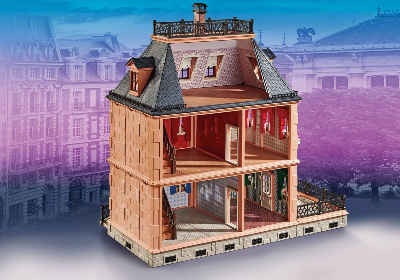 Playmobil 71711 Victorian Dollhouse Floor Extension วิคตอเรียน ชุดเสริมชั้นลอยบ้านวิคตอเรียน - Image 5