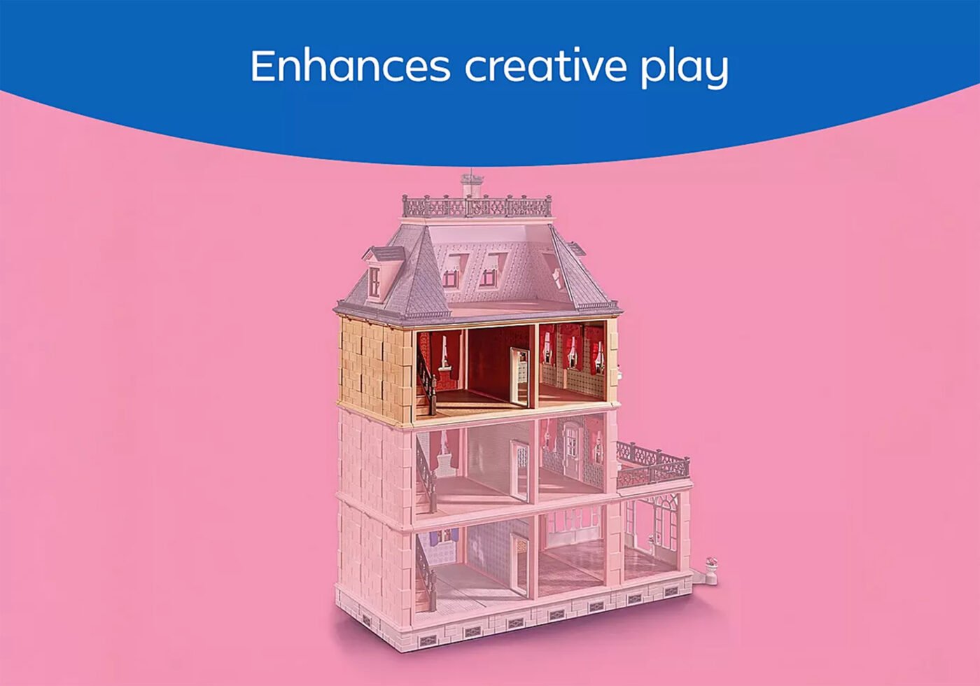 Playmobil 71711 Victorian Dollhouse Floor Extension วิคตอเรียน ชุดเสริมชั้นลอยบ้านวิคตอเรียน - Image 6