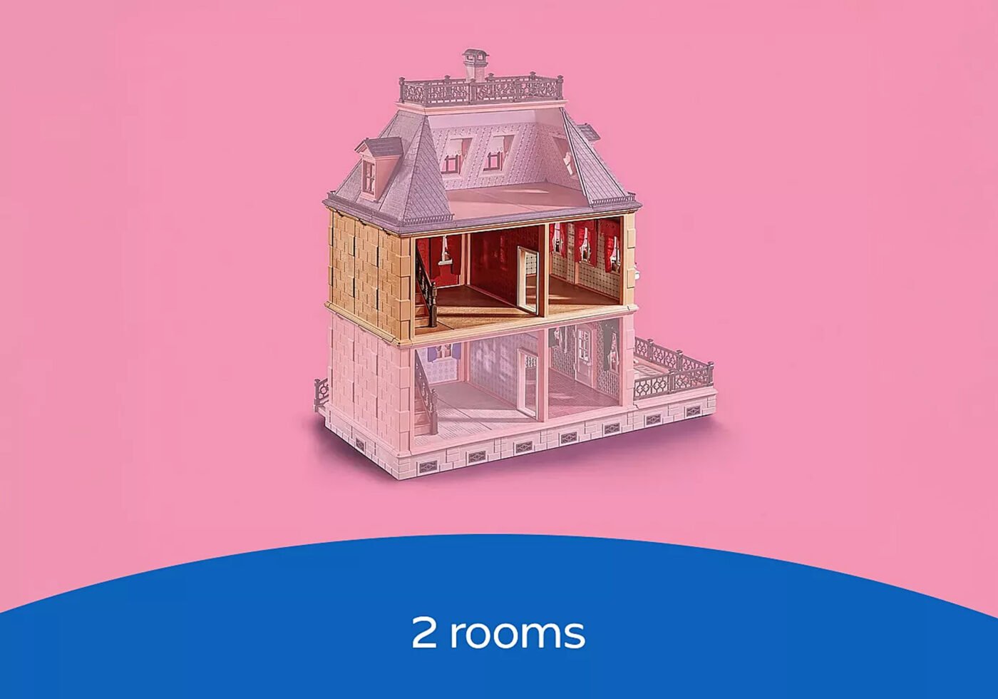 Playmobil 71711 Victorian Dollhouse Floor Extension วิคตอเรียน ชุดเสริมชั้นลอยบ้านวิคตอเรียน - Image 7