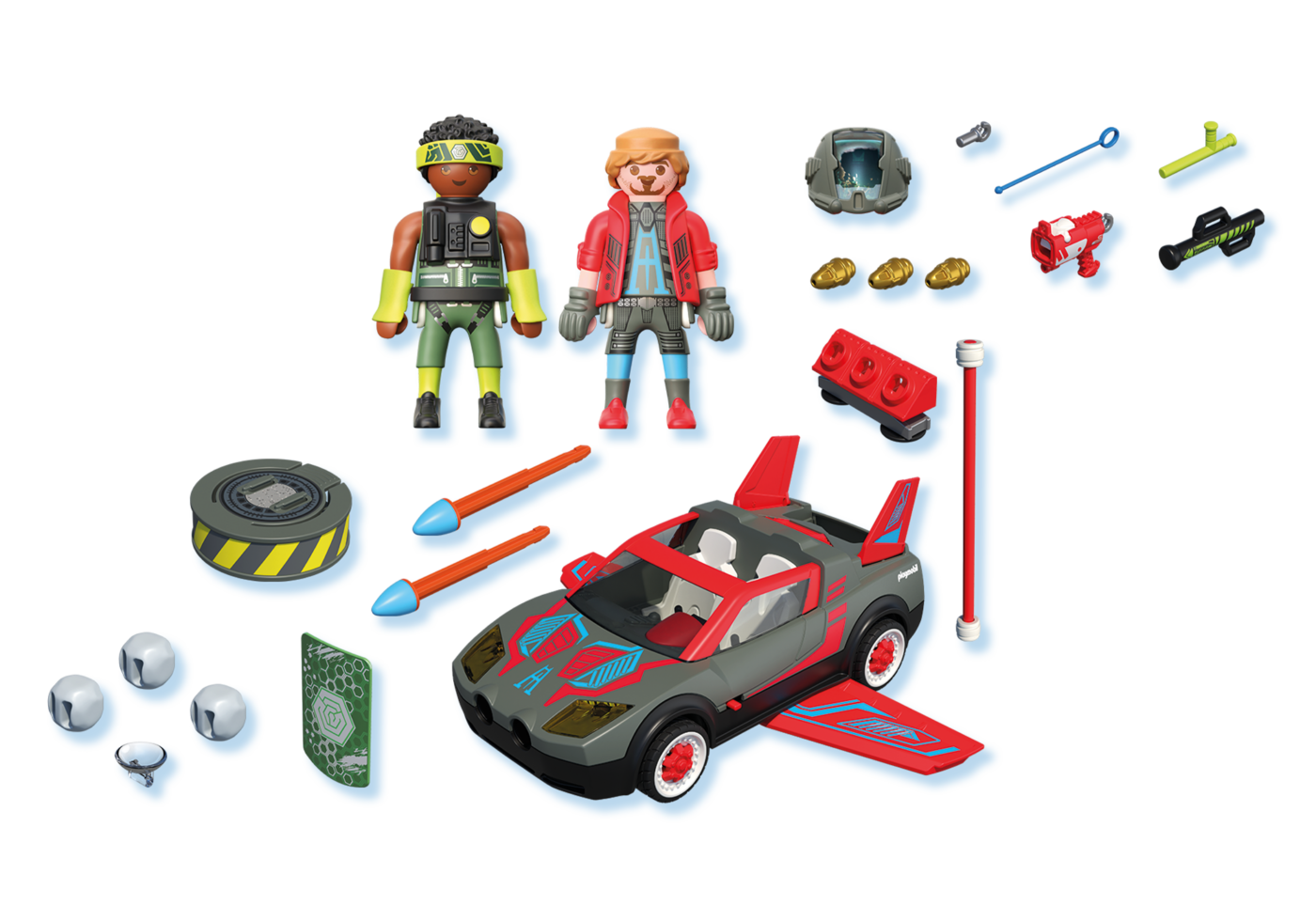Playmobil 71832 Hero with Vehicle ฮีโร่ อดัม แม็กซ์ ปะทะ รีวอลท์ - Image 3