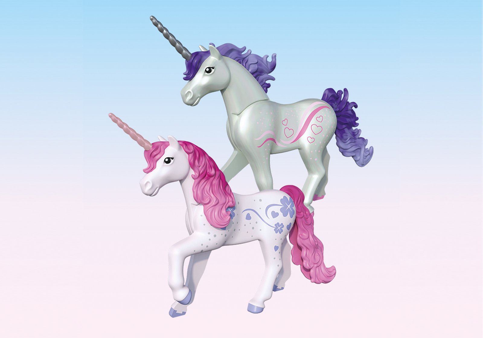 Playmobil 71843 Collectible Unicorn Lucky Lavender with Fairy ของเล่นบทบาทสมมติ ยูนิคอร์นแฟนตาซี ลัคกี้ลาเวนเดอร์ จอยลี่ และนางฟ้า - Image 5