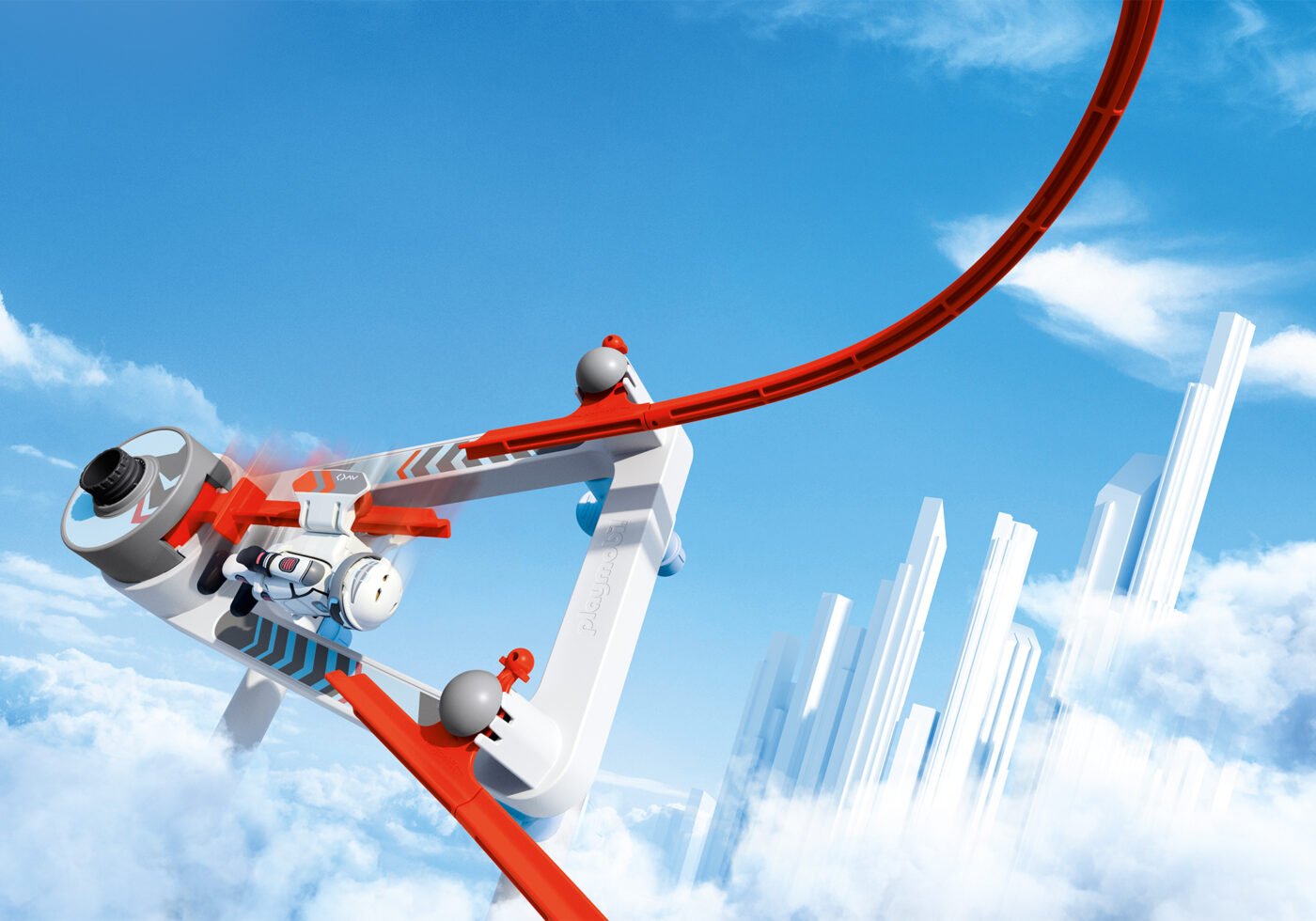 Playmobil 71971 Sky Trails: Flip Rail สกายเทรลส์ สลับรางลอยฟ้า
