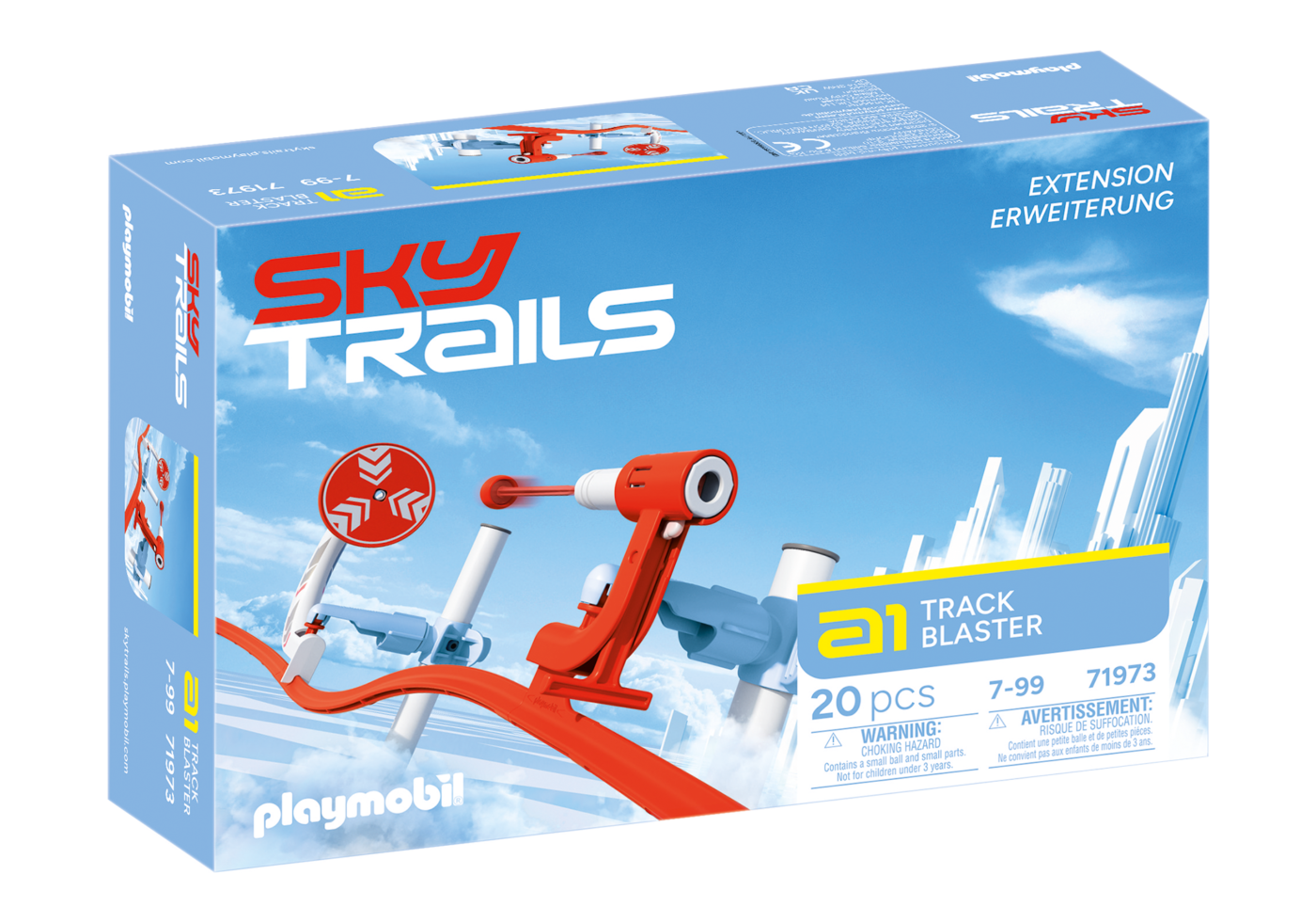 Alternative view of Playmobil 71973 Sky Trails: Track Blaster สกายเทรลส์ รางยิงสปีดจอมพลัง