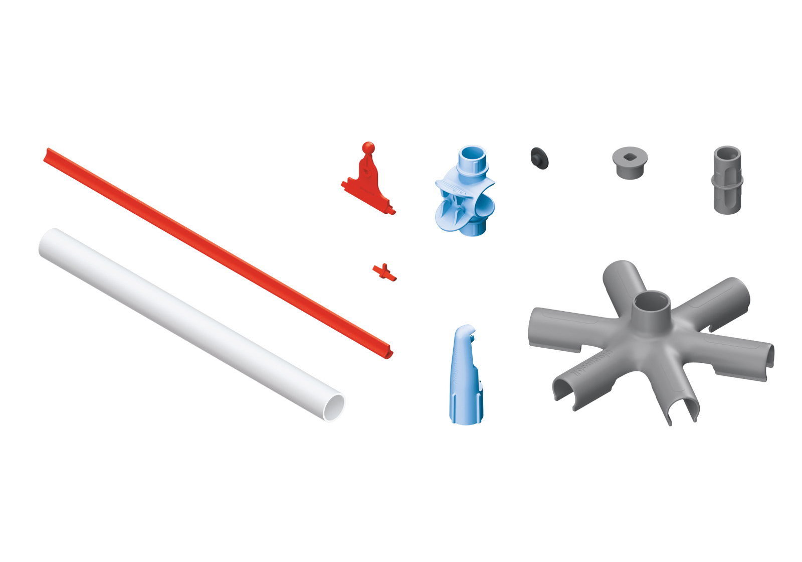 Playmobil 71975 Sky Trails: Construction Pack สกายเทรลส์ ชุดเสริมโครงสร้างทางราง - Image 3