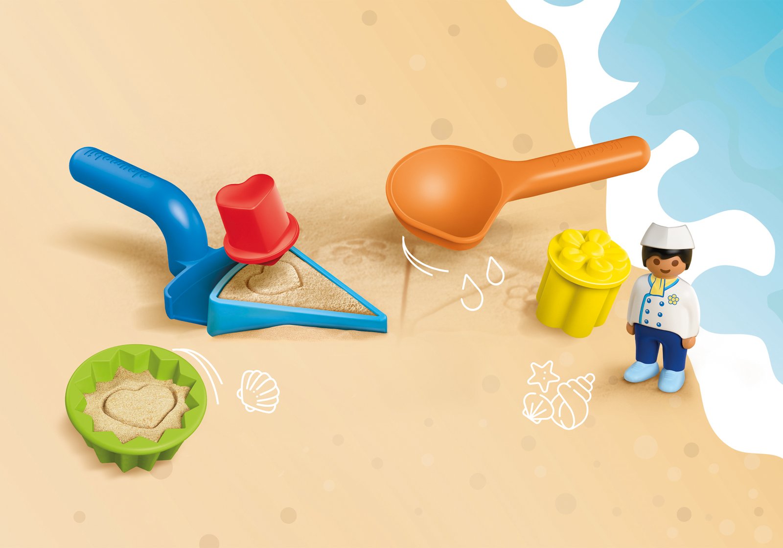 Playmobil 72005 JUNIOR: Sand Bakery จูเนียร์ ของเล่นทราย ร้านเบเกอรี่
