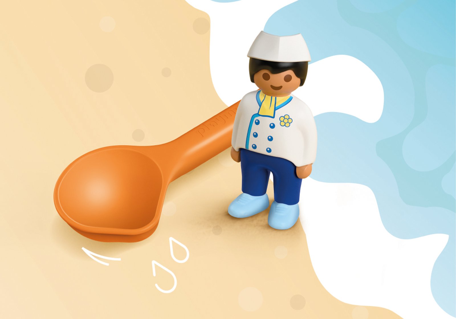 Playmobil 72005 JUNIOR: Sand Bakery จูเนียร์ ของเล่นทราย ร้านเบเกอรี่ - Image 4