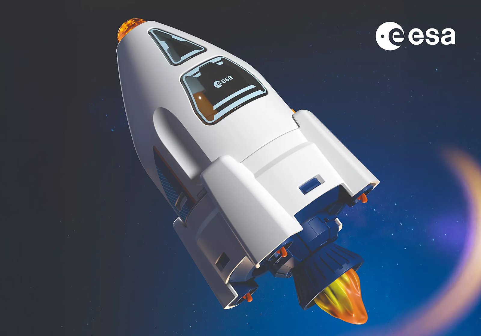 Playmobil 72011 ESA: Mars Research Rocket ของเล่นบทบาทสมมติ ESA จรวดวิจัยดาวอังคาร พร้อมฐานยิง - Image 8