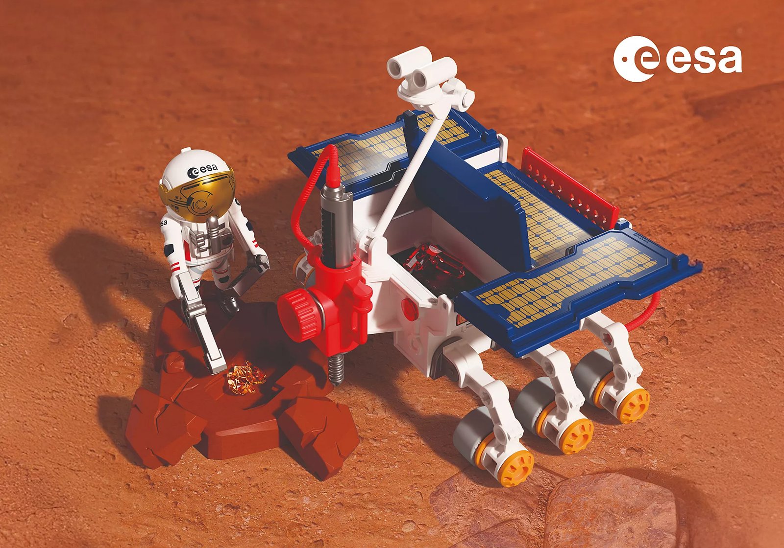 Playmobil 72012 ESA: Mars Exploration Rover ESA รถสำรวจพื้นผิวดาวอังคาร - Image 5