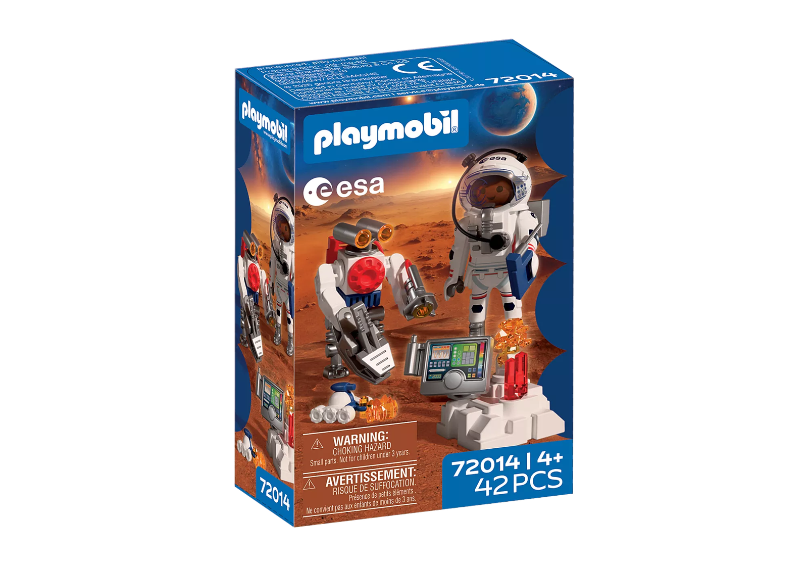Playmobil 72014 ESA: Astronaut with Robot ESA นักบินอวกาศและหุ่นยนต์ - Image 2