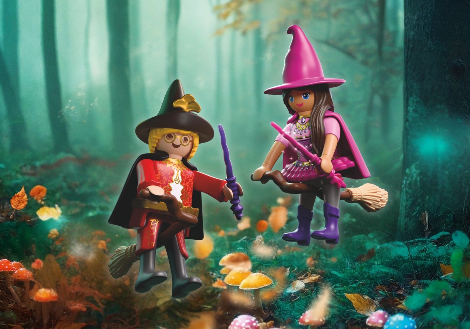 Playmobil 72023 DuoPack Witch and Wizard ดูโอ้ แม่มดและพ่อมด