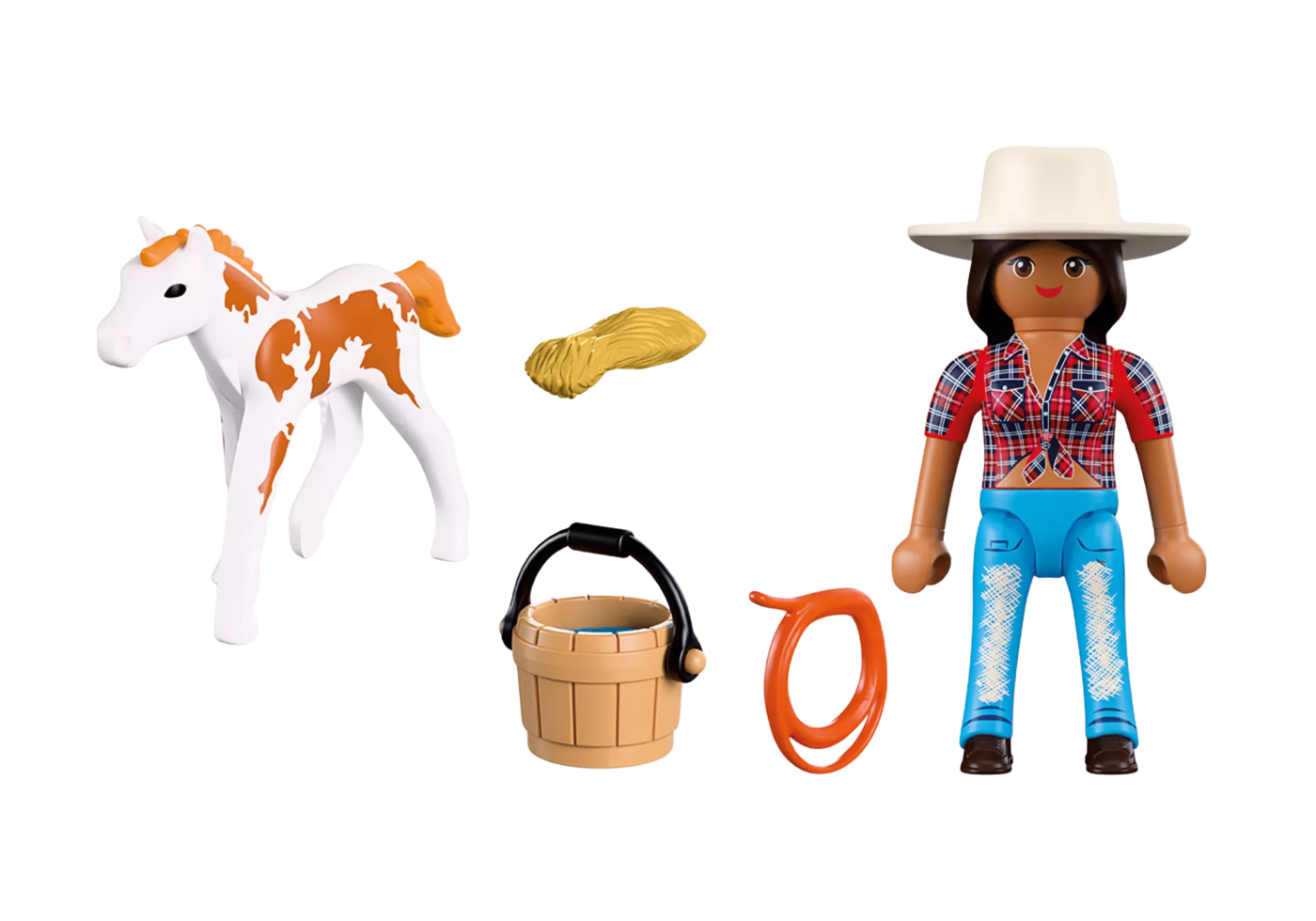 Playmobil 72026 DuoPack Horseback Rider ดูโอ้ นักขี่ม้าและลูกม้า - Image 3