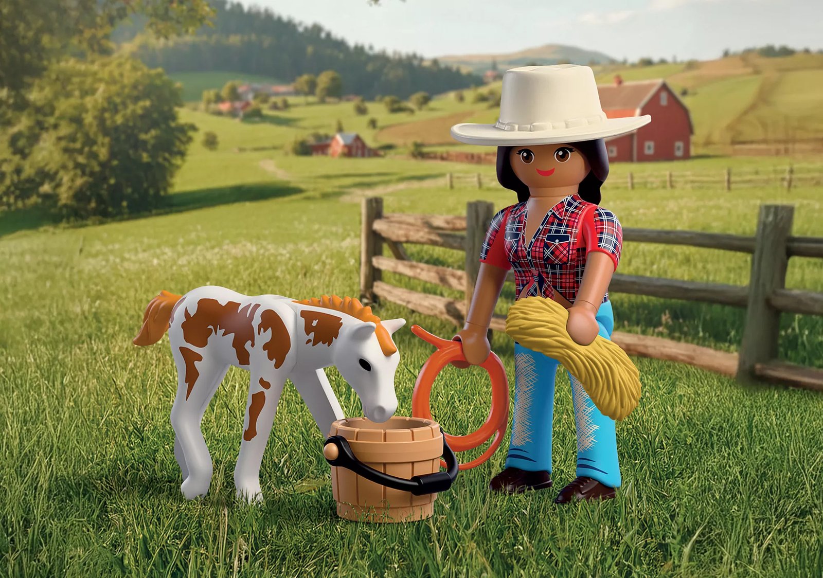 Playmobil 72026 DuoPack Horseback Rider ดูโอ้ นักขี่ม้าและลูกม้า