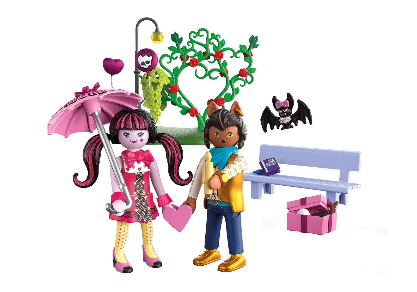 Playmobil 72043 Monster High Valentines Date มอนสเตอร์ไฮ เดทวันวาเลนไทน์ - Image 4