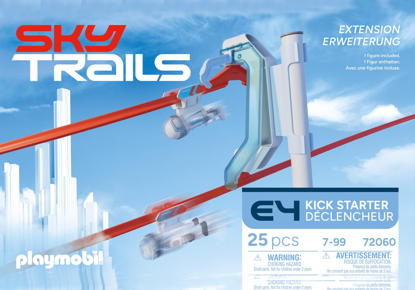 Playmobil 72060 Sky Trails: Kick Starter สกายเทรลส์ ชุดรางดีดตัวส่งสปีด - Image 4