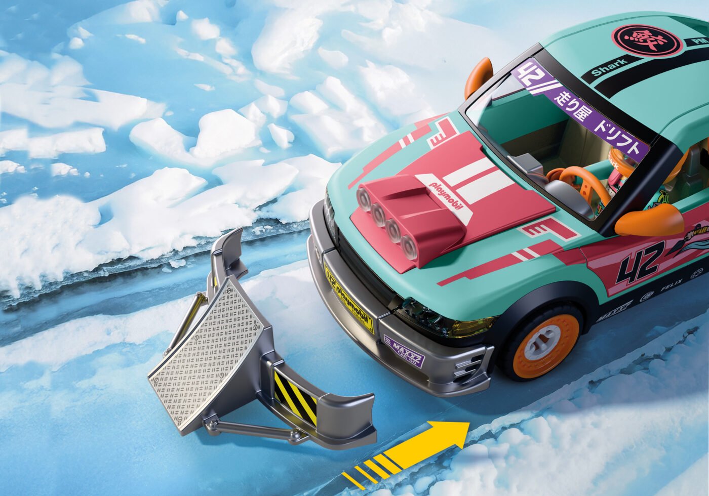 Playmobil 72062 Off-Road Tuning Car รถออฟโรด รถแข่งวิบากจอมซิ่ง - Image 5