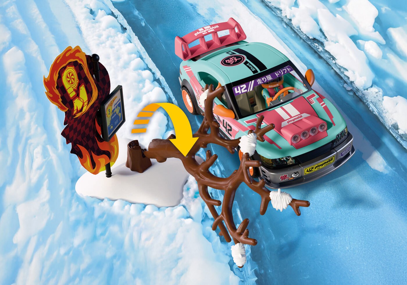 Playmobil 72062 Off-Road Tuning Car รถออฟโรด รถแข่งวิบากจอมซิ่ง - Image 6