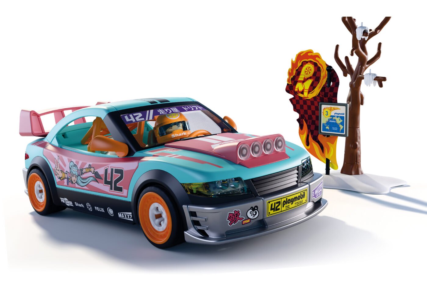 Playmobil 72062 Off-Road Tuning Car รถออฟโรด รถแข่งวิบากจอมซิ่ง - Image 7