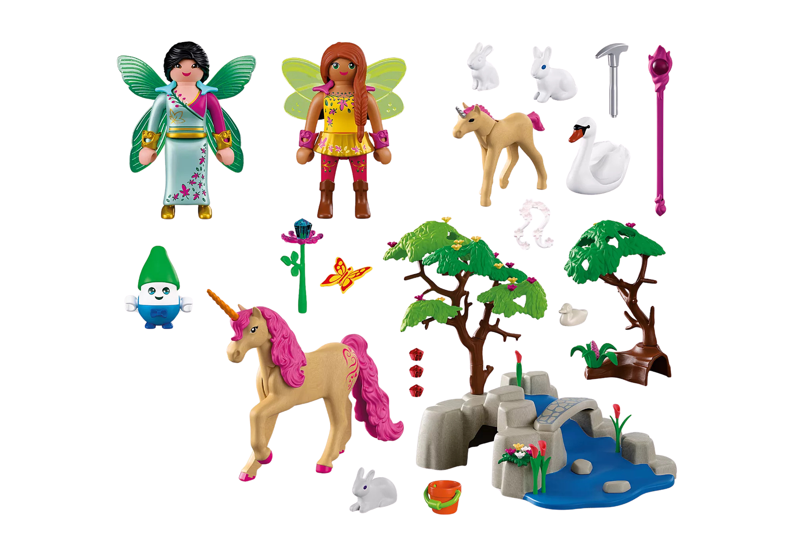 Playmobil 72067 Fairies' Day Trip โปรโมแพ็ค วันพักผ่อนของเหล่านางฟ้า จอยลี่ และยูนิคอร์น - Image 3