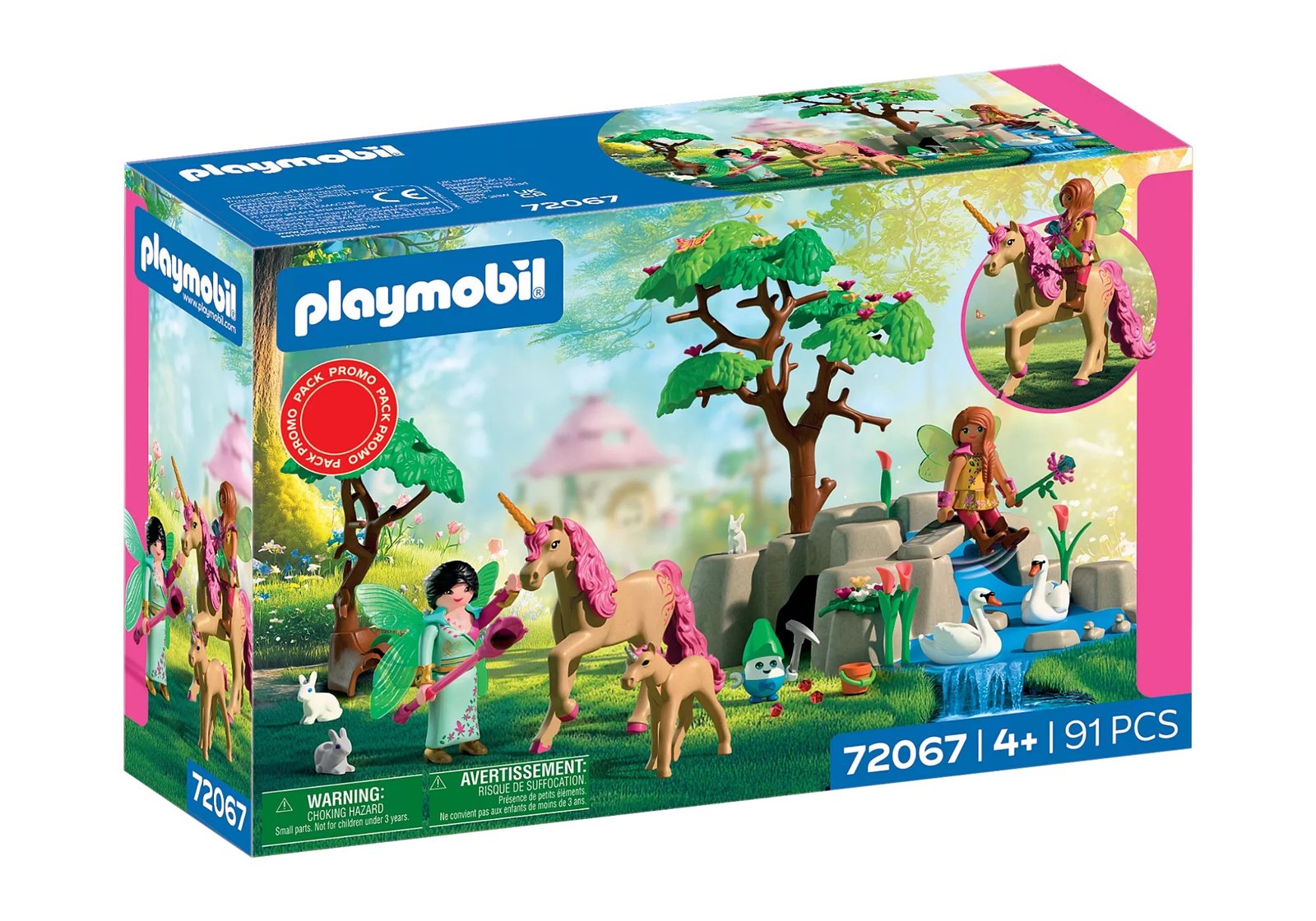 Playmobil 72067 Fairies' Day Trip โปรโมแพ็ค วันพักผ่อนของเหล่านางฟ้า จอยลี่ และยูนิคอร์น - Image 2