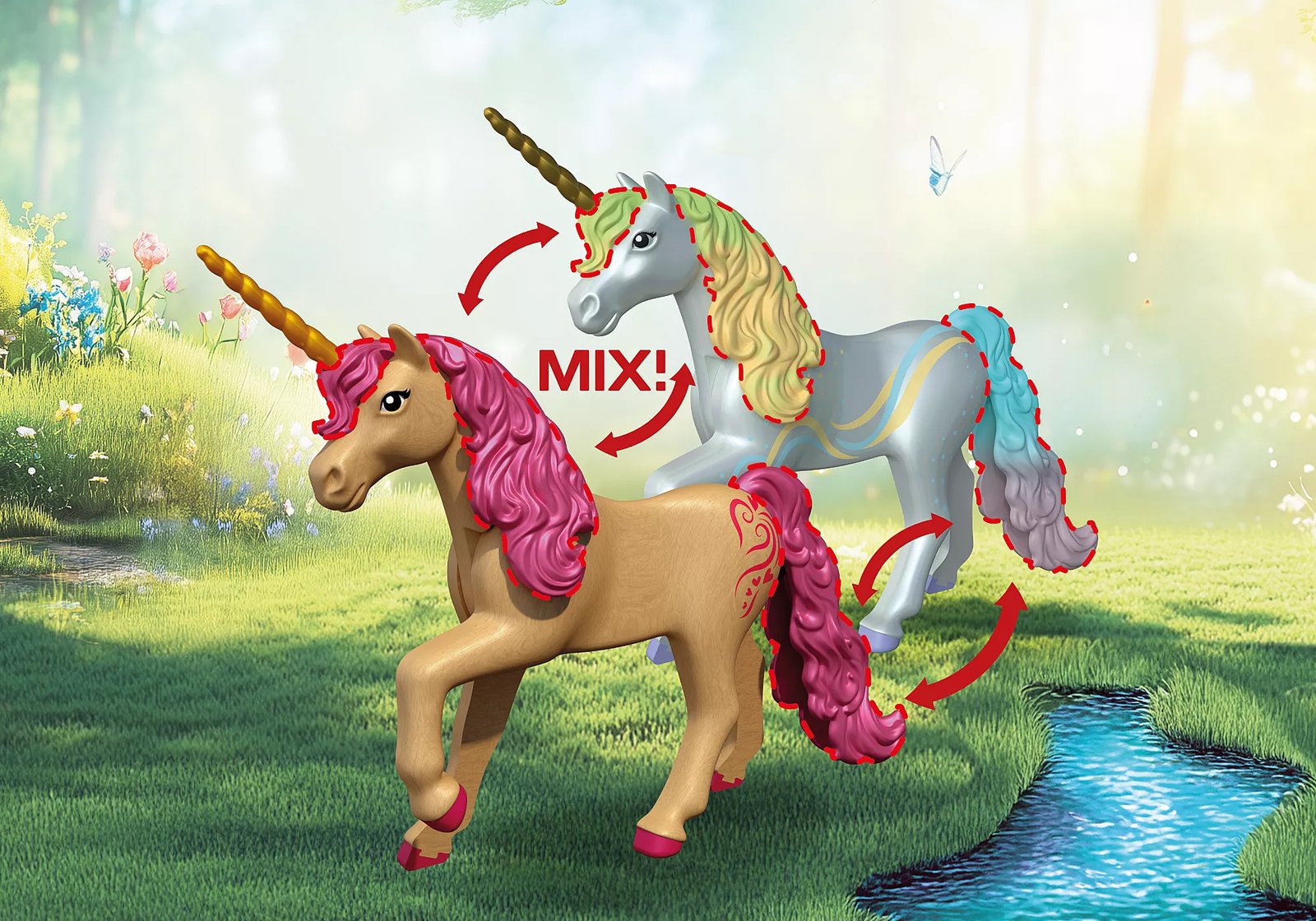 Playmobil 72067 Fairies' Day Trip โปรโมแพ็ค วันพักผ่อนของเหล่านางฟ้า จอยลี่ และยูนิคอร์น - Image 6