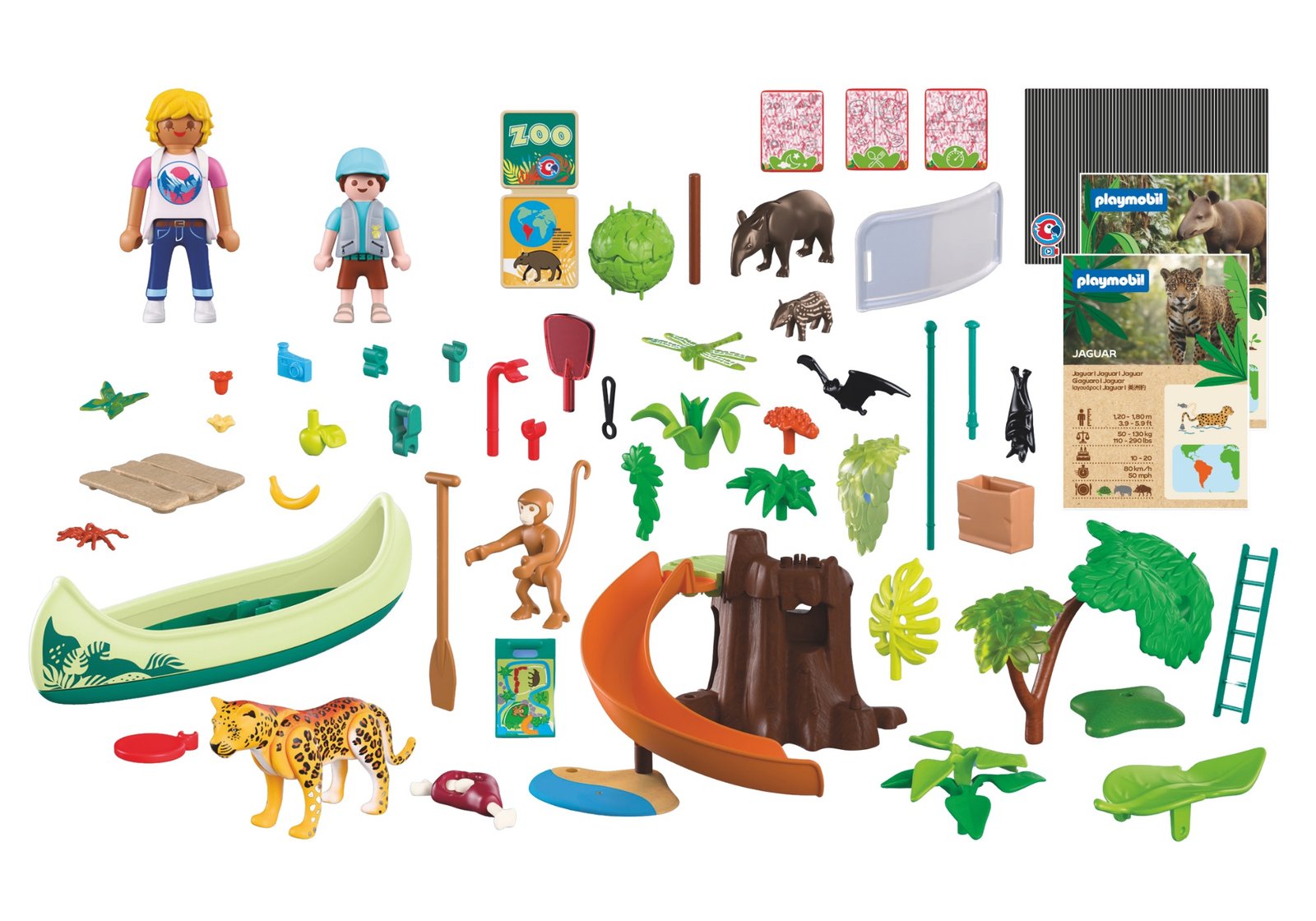 Playmobil 72071 Zoo: Jungle Adventure สวนสัตว์ ผจญภัยในป่าลึก - Image 3