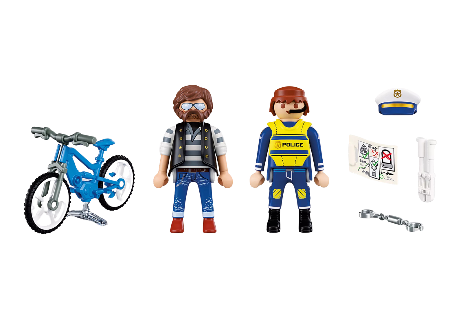 Playmobil 72076 Bicycle Theft ตำรวจ คดีโจรกรรมจักรยาน - Image 3