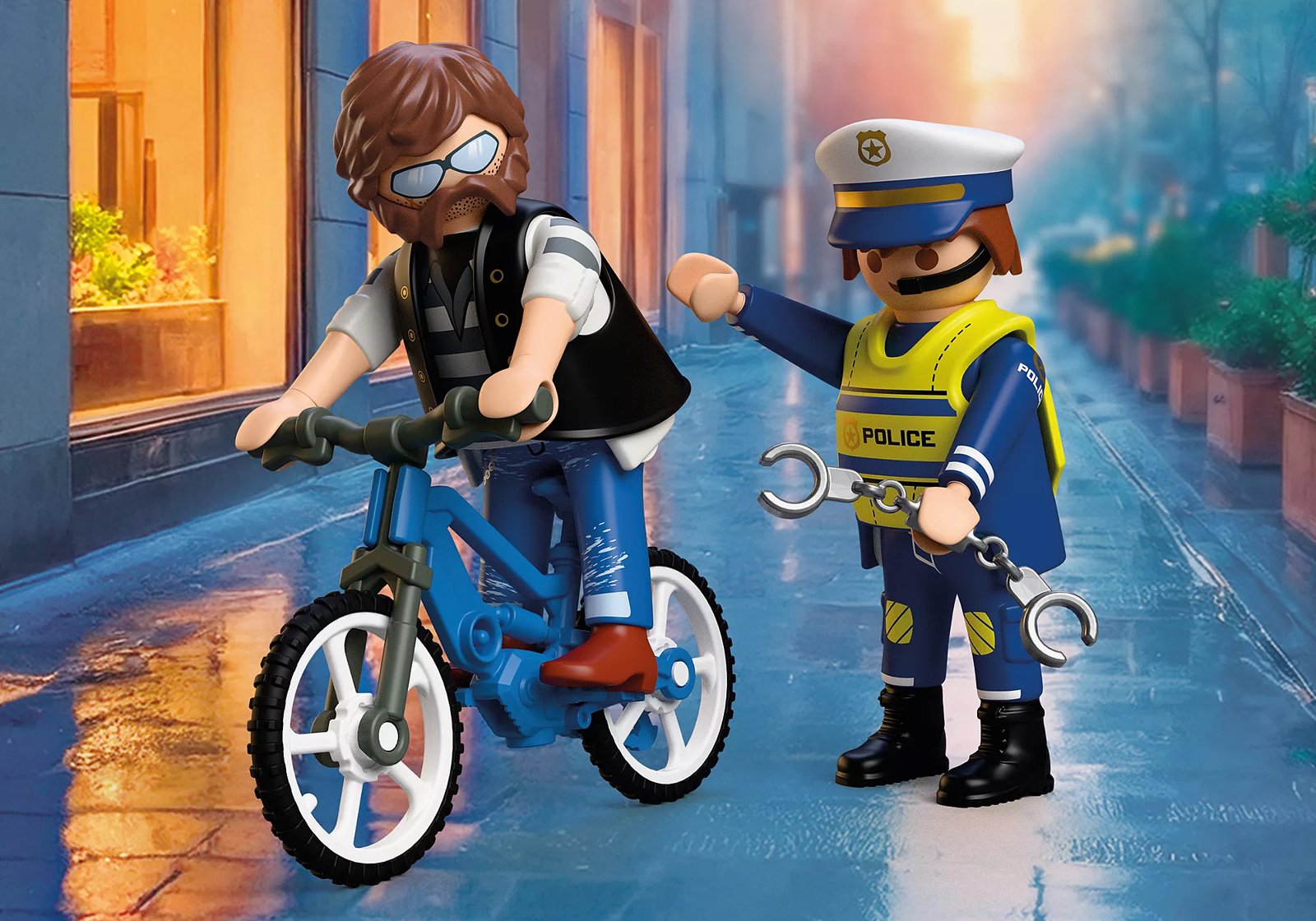 Playmobil 72076 Bicycle Theft ตำรวจ คดีโจรกรรมจักรยาน - Image 7