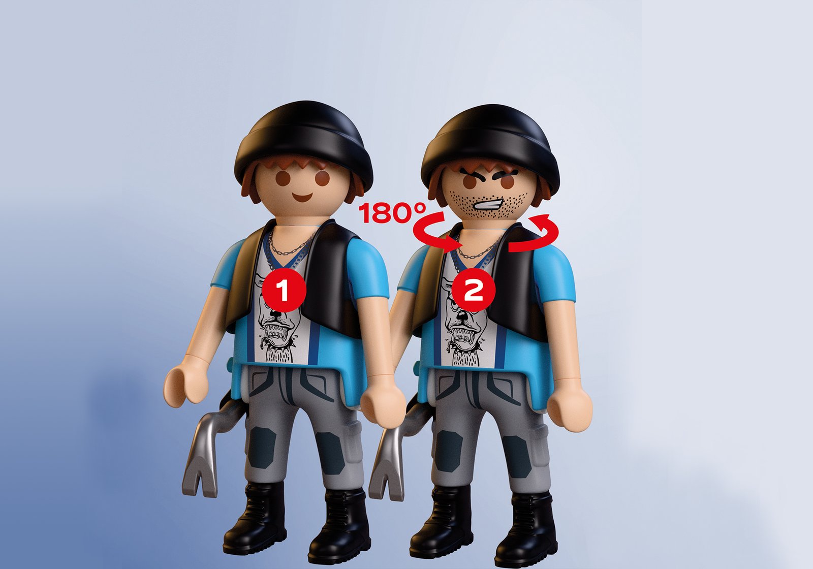 Playmobil 72079 Motorcycle Chase ตำรวจ มอเตอร์ไซค์ไล่ล่าระทึก - Image 6