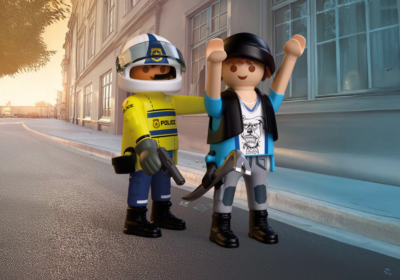 Playmobil 72079 Motorcycle Chase ตำรวจ มอเตอร์ไซค์ไล่ล่าระทึก - Image 7