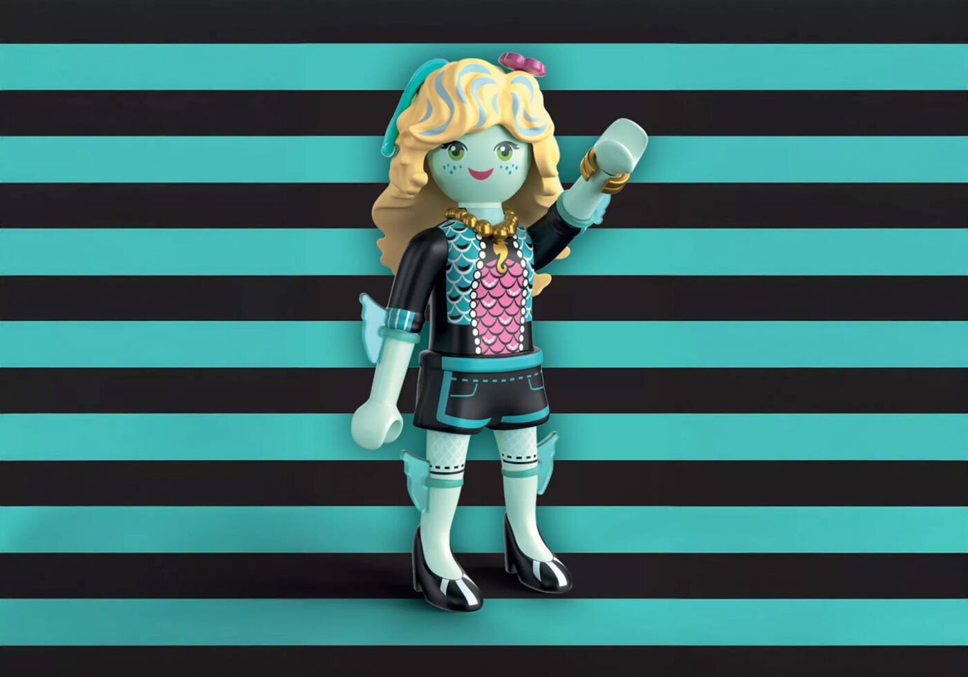 Playmobil 71998 Monster High Lagoona Blue ของเล่นบทบาทสมมติ มอนสเตอร์ไฮ ลากูนา บลู