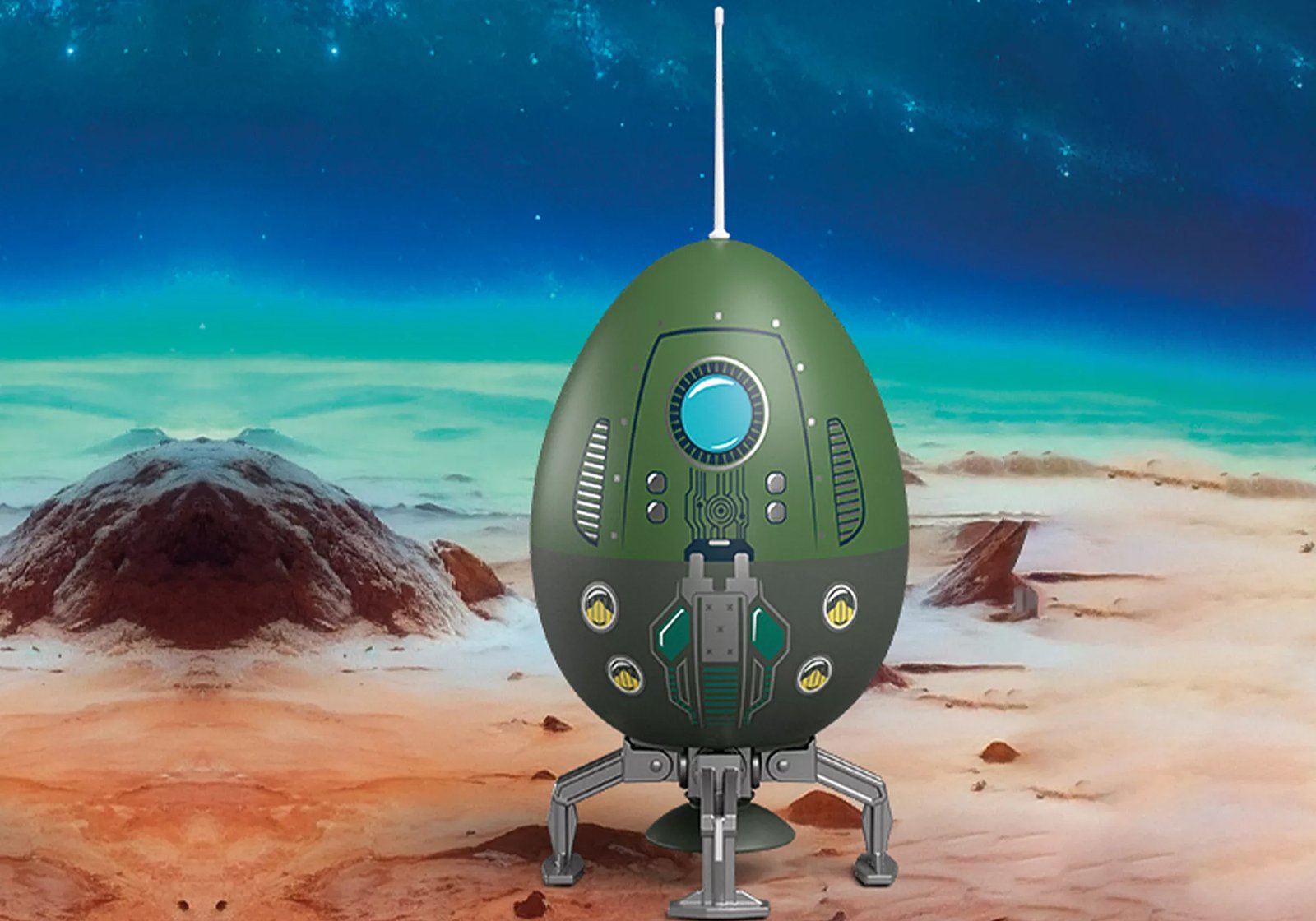Playmobil 72103 Play Egg: Outer Space ของเล่นบทบาทสมมติ ไข่ของเล่น ท่องอวกาศ - Image 4