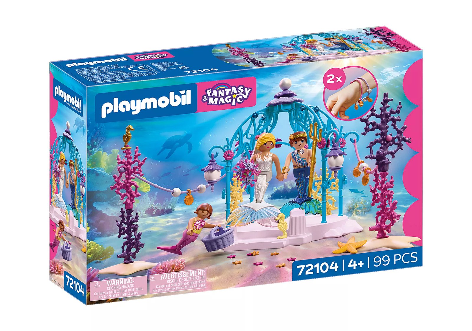 Playmobil 72104 Underwater Wedding ของเล่นบทบาทสมมติ เมอร์เมด งานแต่งงานใต้ทะเล - Image 3