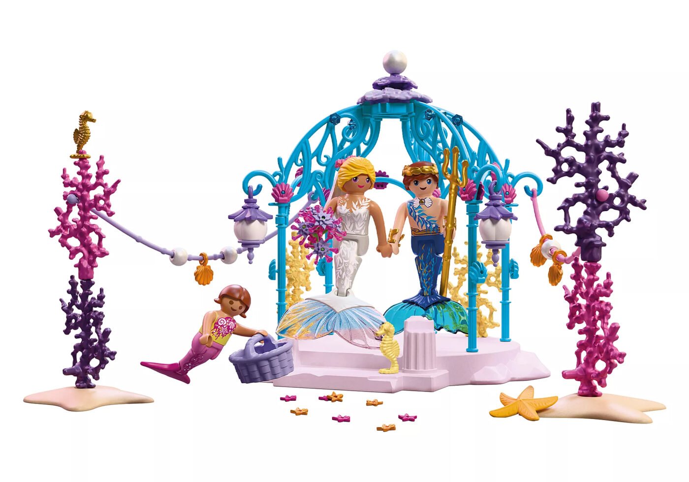 Playmobil 72104 Underwater Wedding ของเล่นบทบาทสมมติ เมอร์เมด งานแต่งงานใต้ทะเล - Image 4