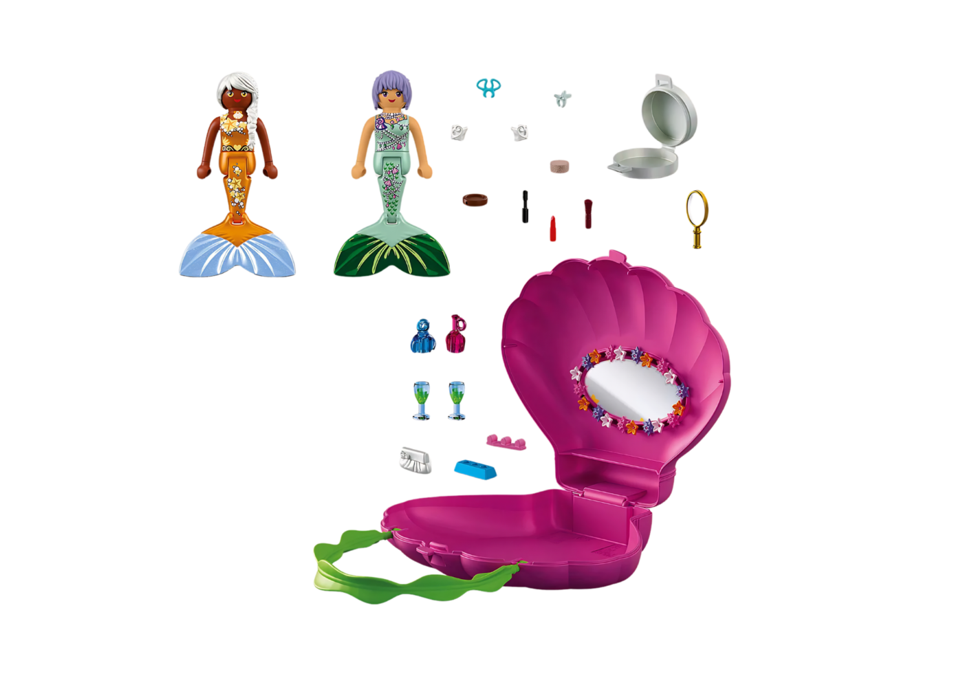 Alternative view of Playmobil 72105 Mermaid Shell Bag ของเล่นบทบาทสมมติ เมอร์เมด เปลือกหอยนางเงือก