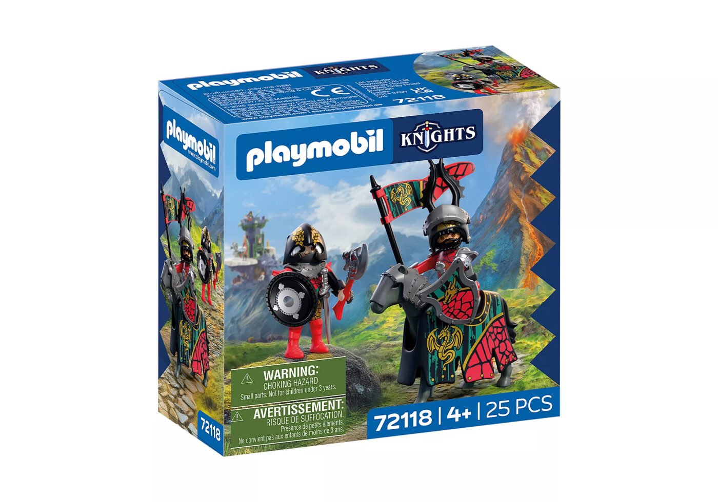 Playmobil 72118 Dragon Knight Leader ของเล่นบทบาทสมมติ อัศวิน ผู้นำอัศวินมังกร - Image 3